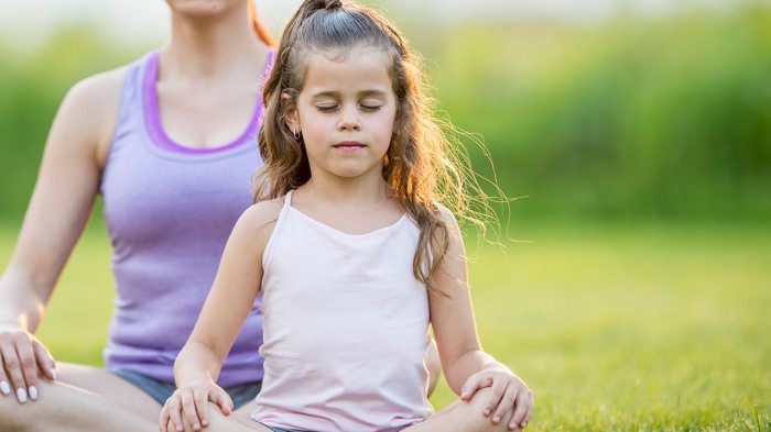 Summer families meditation awareness exercises three kids funner july