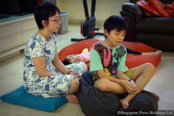 Meditation mindfulness young kids