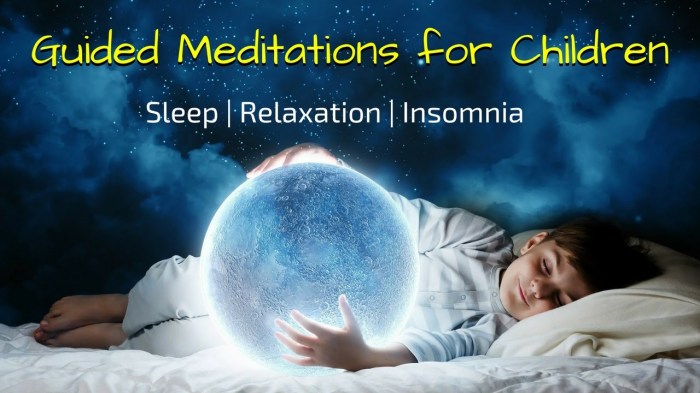 Enfant relaxation meditation