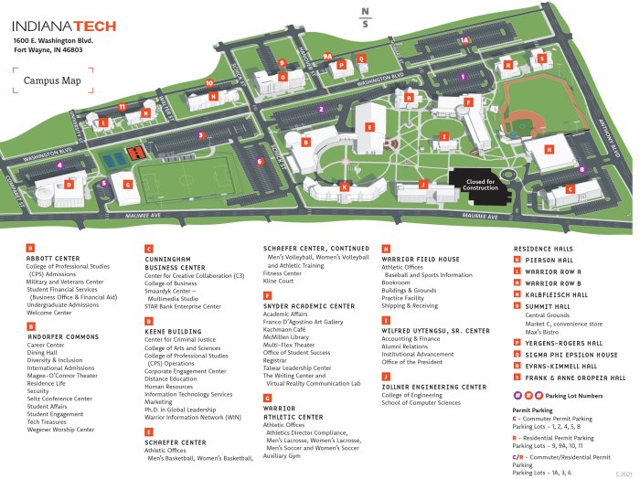 Tennessee Tech Parking Map 2025: 6 Best Places to Park on Campus